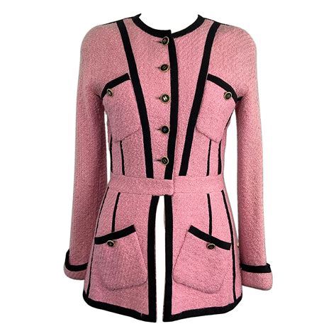 chanel pink velour jacket|Chanel jacket price.